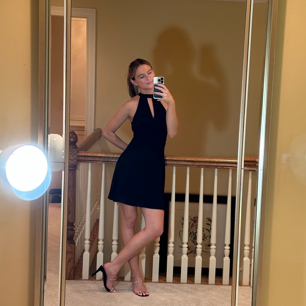 Express Mini Dress (O, Black)